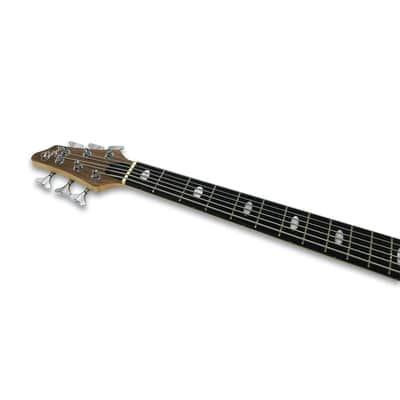 6-String Electric Bass - Wenge & Okoume Body/ Maple Neck (w/ gig bag) image 5