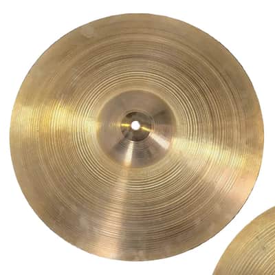 Used Vintage Zildjian A Hi Hat Cymbals 14" - Good image 4
