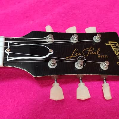 Gibson Les Paul Ultra Aged R9 BRAZILIAN ROSEWOOD Lemon drop (2018) + original vintage 1961 unsealed PAFS + 1959 hardware image 7