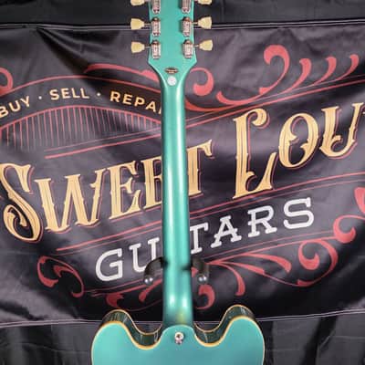Epiphone ES-335 Traditional Pro 2021 - Present - Inverness Green *Repaired* image 7