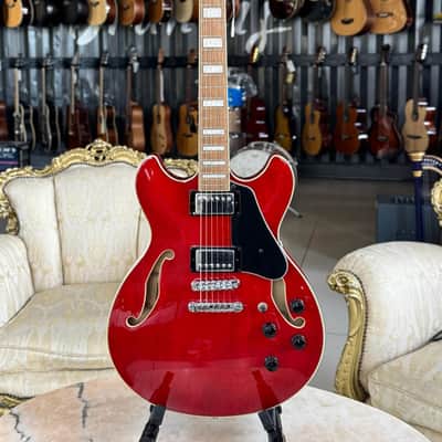 IBANEZ AS73 TCD 5b 04 Transparent Cherry Red image 1