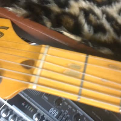Squier Stratocaster JV series 1983 1983 Fiesta red image 8