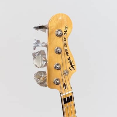 Fender Squier Classic Vibe '70s Precision P 4 String Electric Bass Guitar - Black image 5