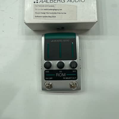 Aalberg Audio ROM RO-1 Stereo Digital Reverb Guitar Effect Pedal + Original Box image 1