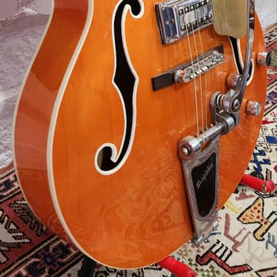 Gretsch G5120 Electromatic Orange Transparent Hollowbody 2006 MIK image 5