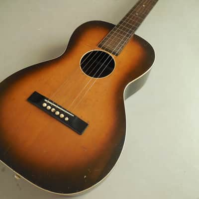 Slingerland May Bell Parlor Guitar Sunburst 1930's Vintage image 6