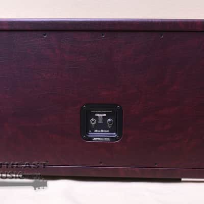 Mesa Boogie 2X12 Recto Horizontal Closed Back Cabinet - Wine Taurus, Wicker Grille image 3