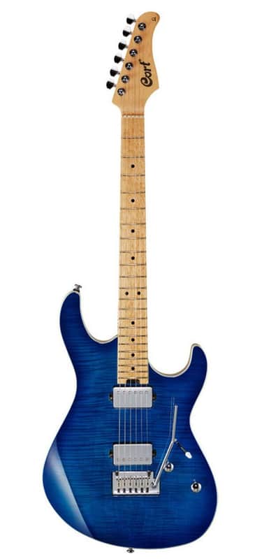 Cort G290 FAT Electric Guitar - Bright Blue Burst image 1