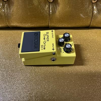 Boss SD-1 Super OverDrive (Silver Label) 1997 - Present - Yellow image 4