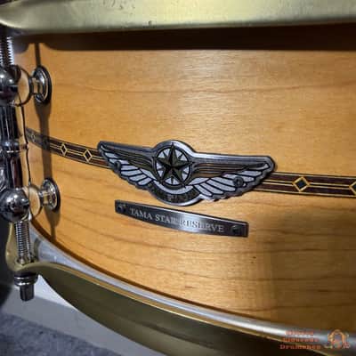 Tama Star Reserve 14x5 Solid Maple Snare Drum image 8