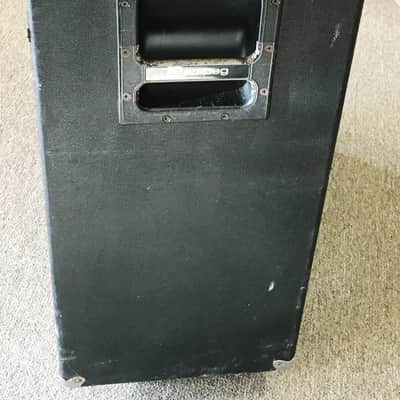 Ampeg b-40 Bass Amp head and b-40 Cabinet 1975 black image 8