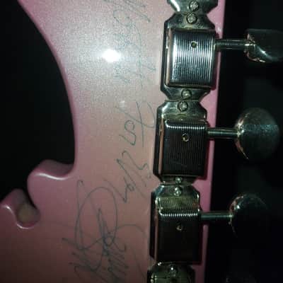 Mosrite Double Axe Prototype PT1-DAX 1988 Champagne Pink image 6
