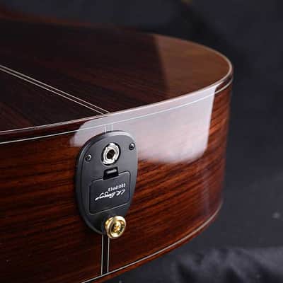 Crafter KPG-036 SR PREMIUM GA Acoustic Guitar Pegasus Inlay Top & Back Solid image 7