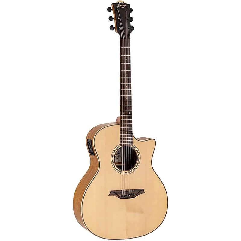 Bromo Tahoma Series BAT2CE Electro-Acoustic Grand Auditorium C...