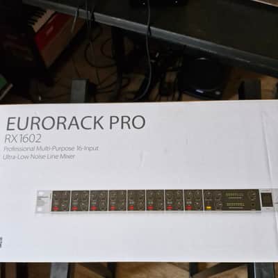 Behringer Eurorack Pro RX1602 16-Input Line Mixer 2010s - Standard image 3