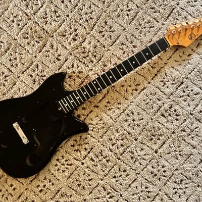 vintage Kay guitar KE-20 body, neck, tuners, parts image 6