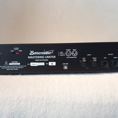 Bettermaker Mastering Limiter 2020 - Present - Black / Silver image 3