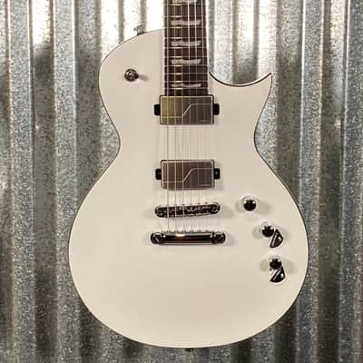 ESP LTD EC-1000 Pearl White Guitar & Case EC1000PW #1090 Used image 1