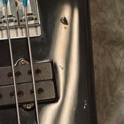 1983 Headless Aluminum Neck KRAMER Duke Deluxe Bass - Black image 12
