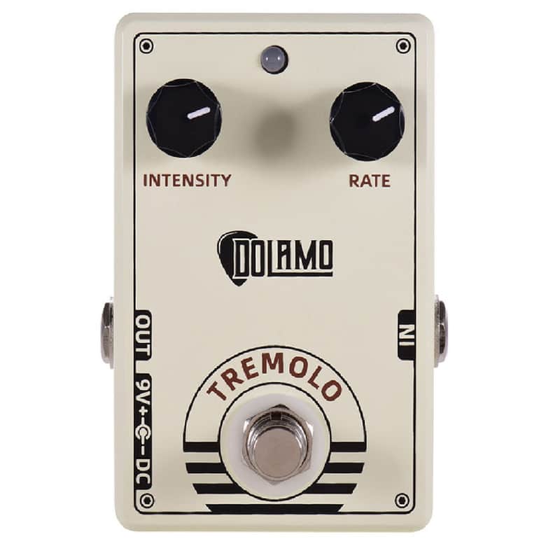 Dolamo D-13 Vintage Style Tremolo Electric Guitar Effect Pedal w/Intensity New image 1