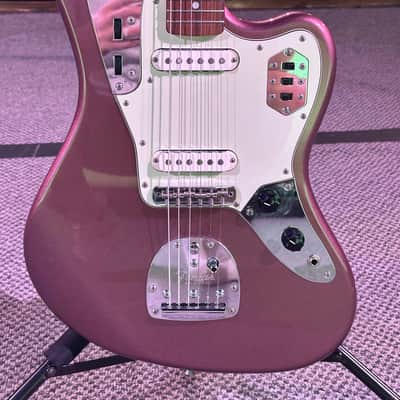 1999 Fender Jaguar JG66 MH, Burgundy Mist, Matching Headstock, Non-Catalog, Order, CIJ, Japan image 2