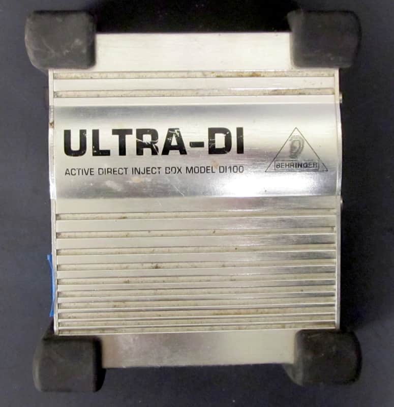 Used Behringer Ultra-DI DI100 Active Direct Box VGC image 1