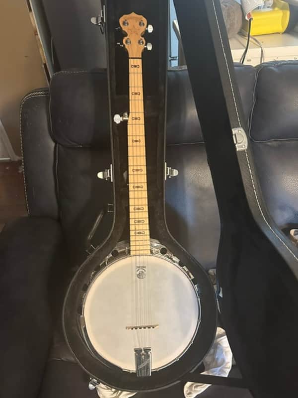 Deering Goodtime Two (2) 5 String Banjo 2010s - Natural image 1