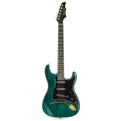MUSTAR MEG-100 Green Electric Guitar Kit | Beginner Set with Amp image 2