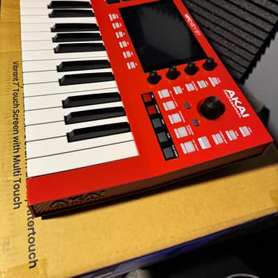 Akai MPC Key 37 Standalone Workstation Synthesizer 2024 - Present - Red image 4
