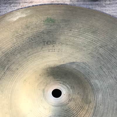 Zildjian 14” A Rock Hats Vintage Hollow Logo image 3