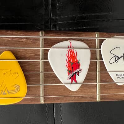 EVH Van Halen 2004 Guitar / Pass / Picks  - Signed by EVH and full band image 6