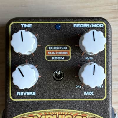 Keeley Memphis Sun Lo-Fi Reverb, Echo and Double Tracker 2015 - Present - Brown image 4