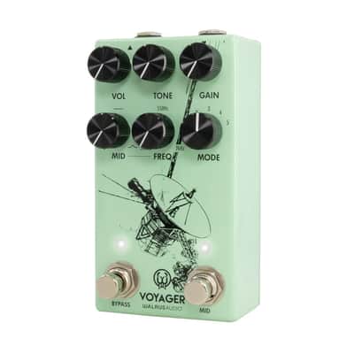 New Walrus Audio Voyager MKII Preamp Overdrive Guitar Effects Pedal Seafoam image 2