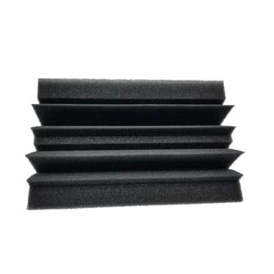 12-Pack 10" x 5" x 5" Acoustic Foam Bass Traps, Corner Sound Absorption Panels for Studio & Room Acoustic Treatment image 5