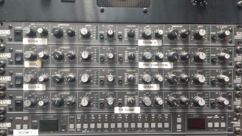 Rane DC24. Two-channel line-level dual-band dynamic processor. image 1