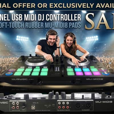 MU-MIDI8 2 CHANNELS 2025 - BRAND NEW image 2