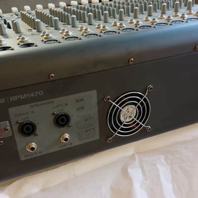Rockville RPM1470 14-Channel 6000 Watt Powered Mixer, 7 Band EQ, 24-Bit Effects, USB, Bluetooth, and 48V Phantom Power image 2