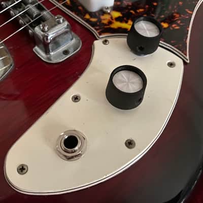 c.1965 Splendor(Hitachi Musical)SG-603 MIJ Vintage Guitar “Redburst” image 7