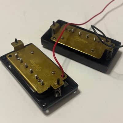 Epiphone Vintage 90s Les Paul sg Humbucker set black image 4