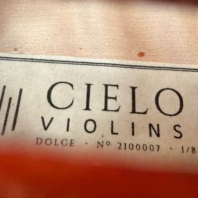 Cielo Dolce 1/8 Violin SN: 2100007 with Bow and Case image 2