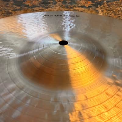 GLOWING Masterwork JAZZ MASTER 20” ULTRA Paper Thin Crash Ride 1374 g MINT! Gorgeous! Responsive image 5