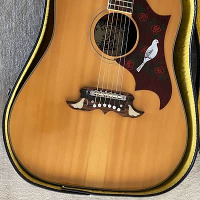 1970’s Alvarez 5025 Acoustic Guitar Dove Copy Dreadnought Made in Japan MIJ Solid Spruce Top + Case - VIDEO image 1
