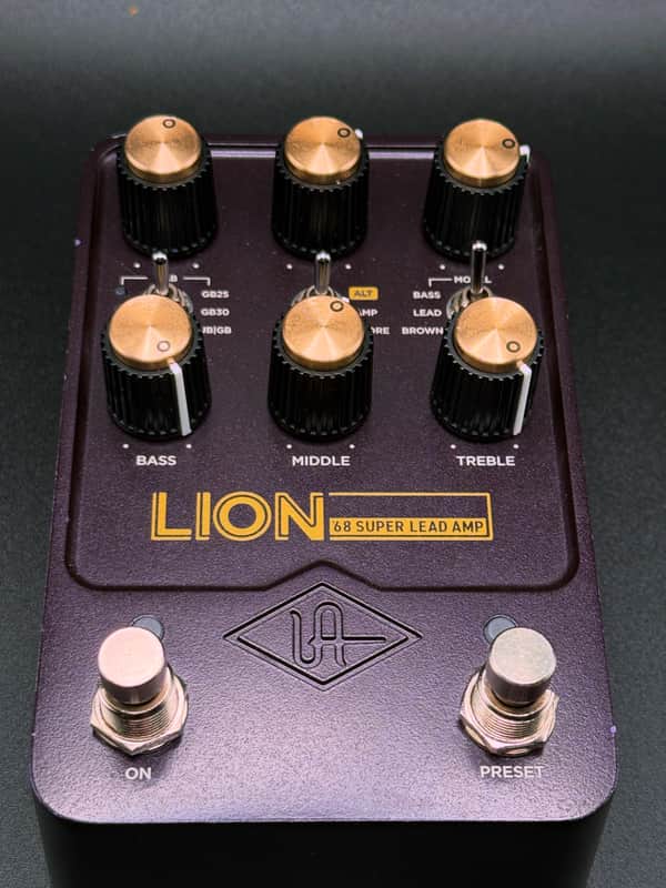 Universal Audio Lion '68 Super Lead Amp 2023 - Present - Black image 1