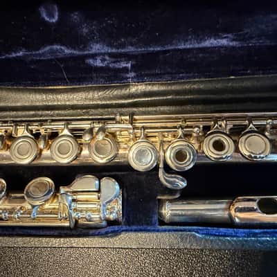 Trevor James Virtuoso II Open Hole Flute - HW / 9LR 925 Sterling Silver image 7