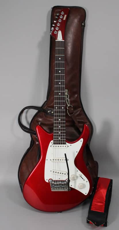 1980s Yamaha SC-300T Samurai Flying Goose Candy Apple Red w/Gig Bag image 1