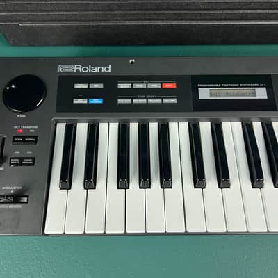 Roland Alpha Juno-1 49-Key Programmable Polyphonic Synthesizer 1985 - 1988 - Black image 4