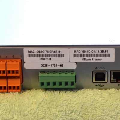 Clear one Converge Pro 2 128D DSP with 2 Dante Audio ports Part # 910-3200-001- D image 8