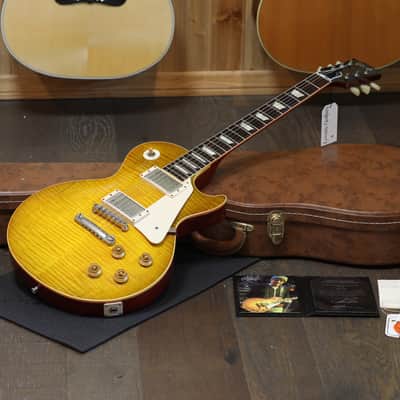 2014 Gibson Custom Shop Joe Bonamassa Skinnerburst Les Paul R9 VOS Electric Guitar Dirty Lemon + COA OHSC image 1