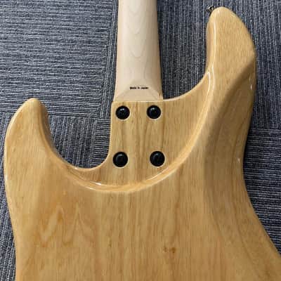 Atelier Z JHJ-190 Custom Jazz Musicman Humbucker Japan MIJ 2021 Natural Ash Maple 8.6 lbs! image 5