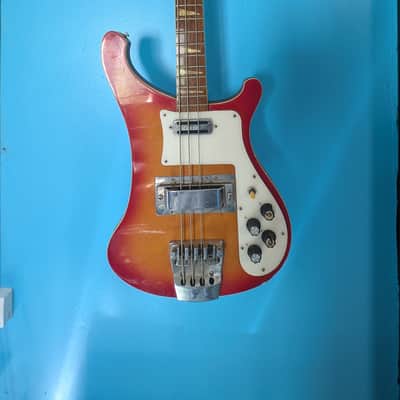 Aria Type Rickenbacker Made in Japan 70's - Fireglo image 1